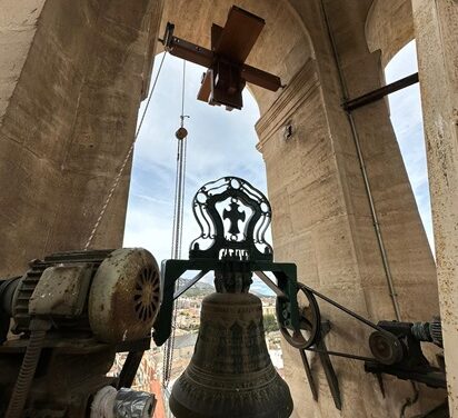 Se recupera la matraca para el Campanar de Santa María de Alcoy