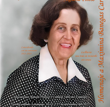 IV Trobada Internacional Vall del Vinalopó “Alguenya-el Pinós” de poesia