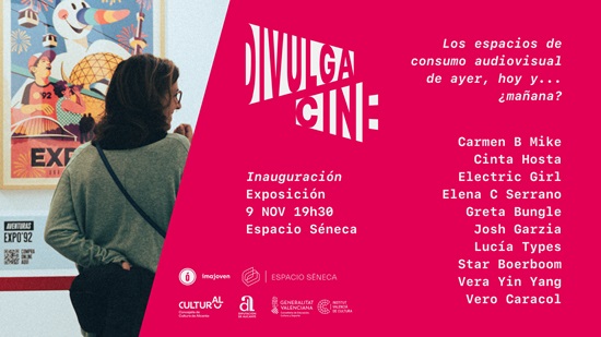 Divulgacine se abre este jueves con una exposición en Séneca antes del encuentro del sector audiovisual los días 17 y 18
