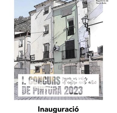 Ja coneixem els guanyadors del I Concurs de Pintura del Nucli Antic