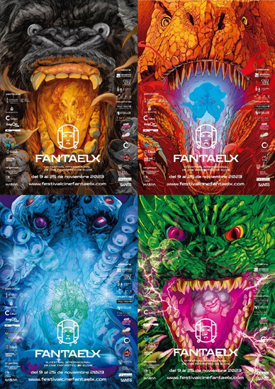 L’onzena edició de Fantaelx celebra l’aniversari de “Parc juràsic” i l’univers de les criatures fantàstiques amb quatre monstruosos cartells
