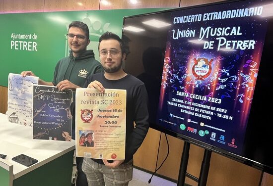La Sociedad Unión Musical de Petrer da la bienvenida a 10 nuevos educandos y programa su calendario de actos en torno a la festividad de Santa Cecilia