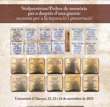 La Universidad de Alicante acoge la novena edición del Seminario Internacional de Historia y Poéticas de la Memoria