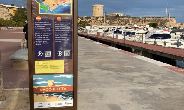 Turisme del Campello substitueix tots els monòlits de la ruta “Sota d’Arrel” per uns altres amb material més resistent que a més milloren el contingut