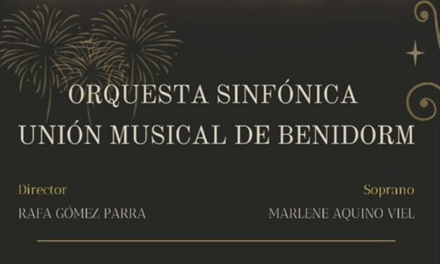 Benidorm recibirá el año 2024 con un Concierto de Año Nuevo a cargo de la Unión Musical y la soprano Marlene Aquino