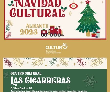 Los principales museos y centros culturales de Alicante ofrecen actividades para todos los públicos en Navidad
