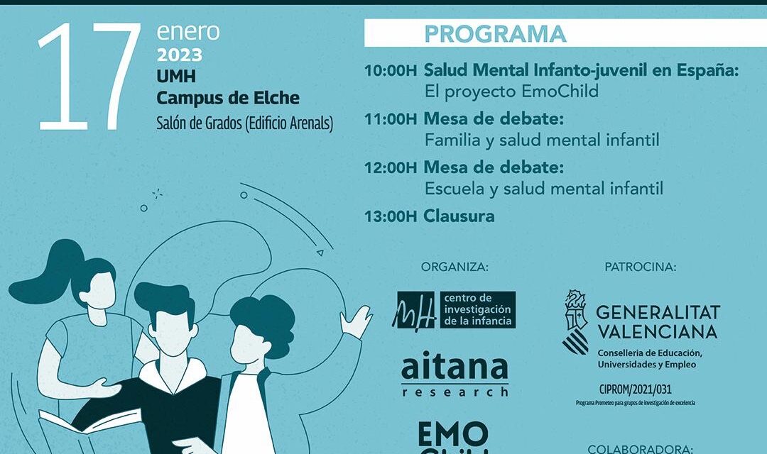 Experts psicòlegs i investigadors debaten sobre la salut mental en la infància i l’adolescència en una jornada científica en la UMH
