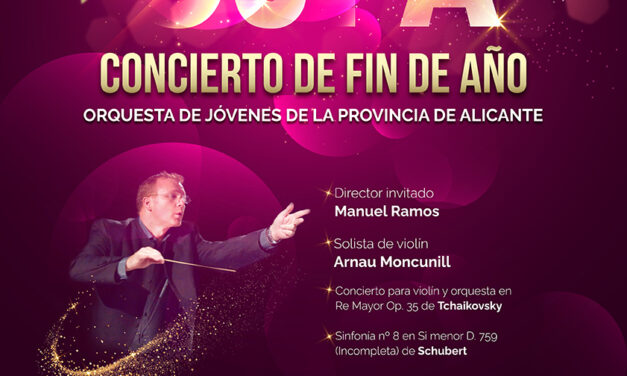 Concierto de Fin de Año de Orquesta de Jóvenes de la Provincia de Alicante en el Auditori La Nucia