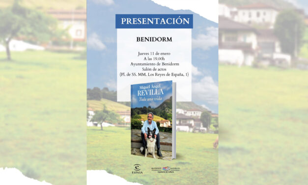 Miguel Ángel Revilla presenta a Benidorm el seu llibre ‘Toda una vida’