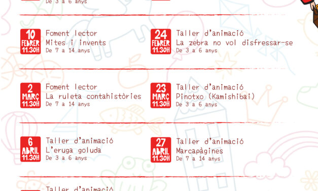 La Biblioteca Infantil del Tirisiti de Alcoy presenta presenta su programación de actividades