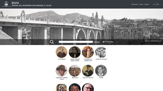 BIVIA, el portal del patrimoni documental d’Alcoi, supera el milió de consultes anuals en 2023