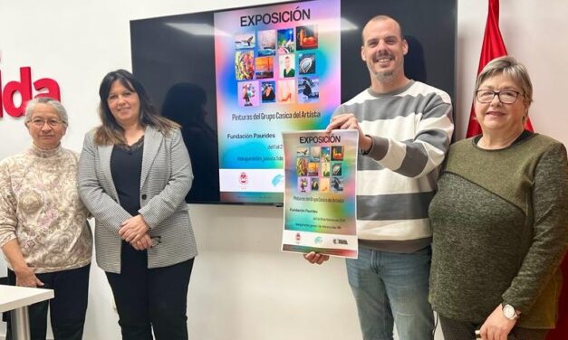 La Fundación Paurides acoge durante el mes de  febrero una muestra pictórica organizada por la Concejalía de Cultura y la Casica del Artista