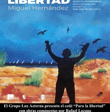 El grupo Lux Aeterna presentará en la sede de la SGAE de Madrid su nuevo disco dedicado a Miguel Hernández