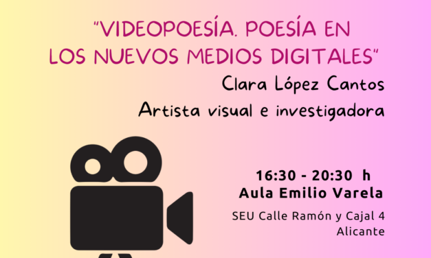 Taller de vídeo poesía de POETRY SLAM ALICANTE