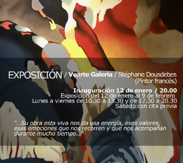 VEARTE GALERIA, inaugura su primera exposición del año, con una muestra cargada de color y expresividad