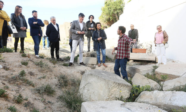 La Diputació recolza amb 400.000 € una nova fase de la posada en valor de les termes romanes de La Vila Joiosa