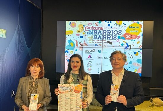 Cultura en Barris d’Alacant ofereix 75 activitats per a tots els públics fins a juny en una vintena d’espais