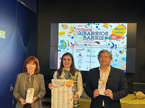 Cultura en Barris d’Alacant ofereix 75 activitats per a tots els públics fins a juny en una vintena d’espais