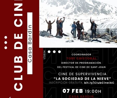 El Instituto Gil-Albert pone en marcha un Club de Cine para abrir la Casa Bardin a los amantes del séptimo arte