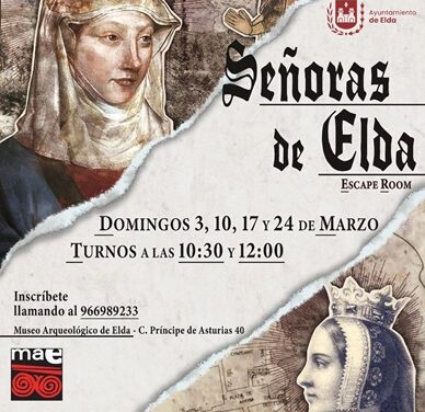 El Museo Arqueológico de Elda acogerá dos actividades sobre el papel de la mujer en la historia para conmemorar el 8-M
