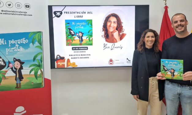 La Biblioteca Municipal d’Elda Alberto Navarro acull el divendres la presentació de ‘Mi pequeño Pirata», nou llibre infantil de la eldense Bea Quirós