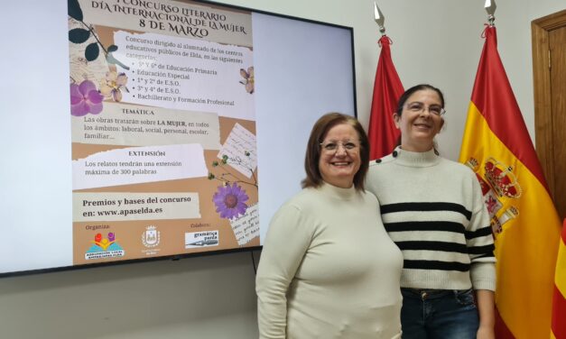 La Agrupación Local de Ampas y el Ayuntamiento de Elda ponen en marcha un concurso literario entre el alumnado eldense con motivo del Día Internacional de la Mujer