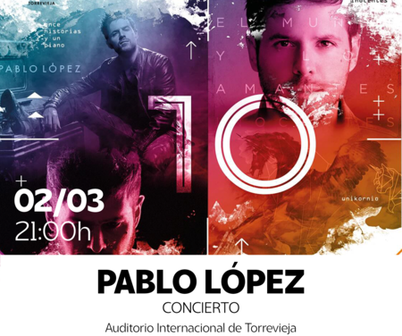 PABLO LÓPEZ fa sol out a l’Auditori de Torrevella en una semans plena d’esdeveniments