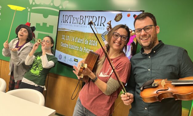 ARTenBITRIR vuelve a las calles de Petrer del 12 al 14 de abril con una edición dedicada a la música