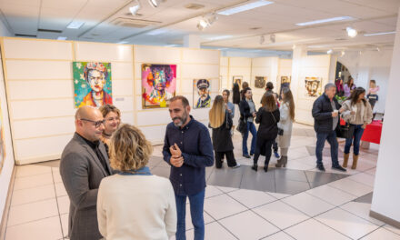 Ya puede visitarse en la Casa de Cultura de l’Alfàs la exposición ‘Perfecta imperfección’ de Fredy Bustos