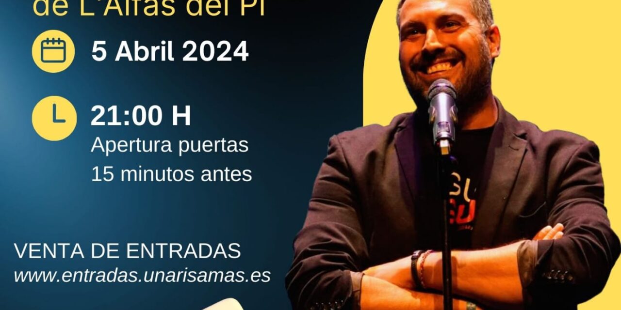 El cómico Miguel Miguel recala en l’Alfàs el próximo 5 de abril con su nuevo espectáculo ‘¡Acojonado!’