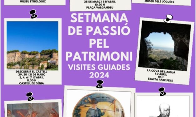 Arqueología y Museos de Dénia organiza un programa de visitas guiadas gratuitas