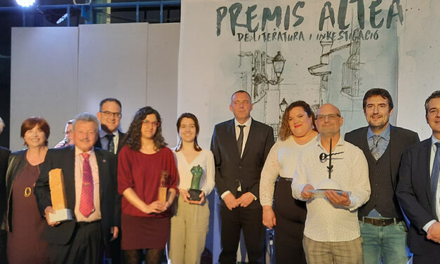 Angels Castelló, Clara Ribatallada y Joan Lluís Monjo se alzan con los “Premis Altea 2024”