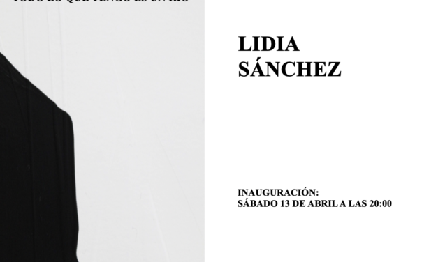 Exposición Todo lo que tengo es un río de  Lidia Sánchez en la Galería ACAS de Elche