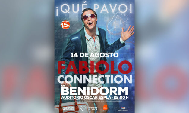 El humorista Rafa Maza trae a Benidorm el 14 de agosto el espectáculo ‘Fabiolo Connection’