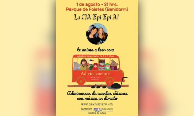 Nueva cita este jueves en el Parc de Foietes de Benidorm con el ciclo cultural de ‘Teatro y Cuentacuentos’