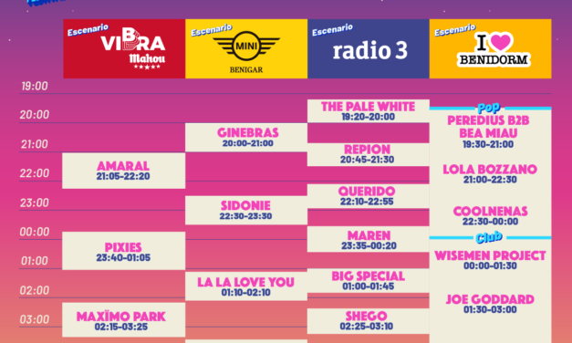 Benidorm se prepara para una edición espectacular, y con muchas novedades, de Low Festival