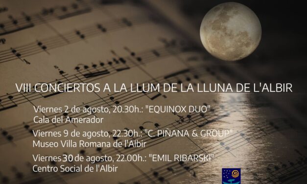 El viernes comienzan en l’Alfàs los conciertos a la llum de la lluna de l’Albir