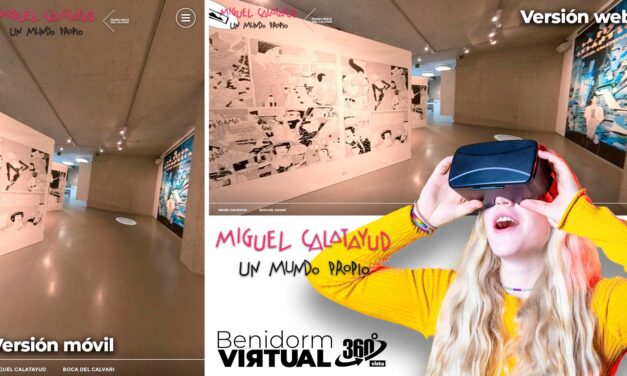 La exposición ‘Un mundo propio’ del ilustrador alicantino Miguel Calatayud ya forma parte del Benidorm Virtual