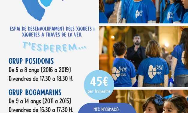 PETIT ARS de Xàbia ja es prepara per emprendre el seu quart curs