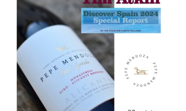 Pepe Mendoza, líder en vins Alacantins