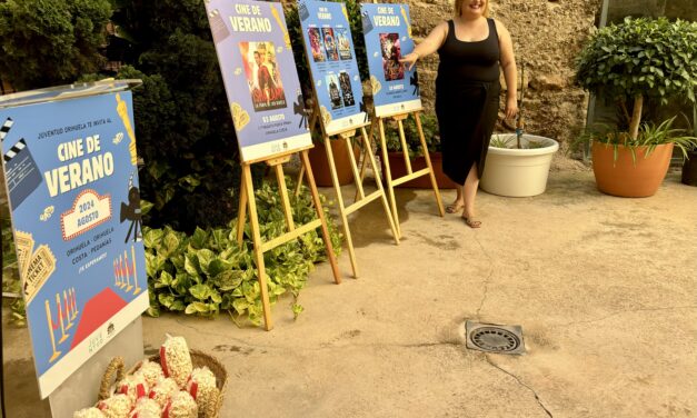Juventud Orihuela presenta el Cine de Verano en las noches de agosto