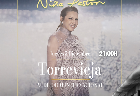 Niña Pastori adelanta la Navidad en Torrevieja