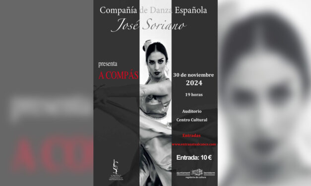 El espectáculo de danza ‘A Compás’ llega el 30 de noviembre al Centro Cultural de Benidorm
