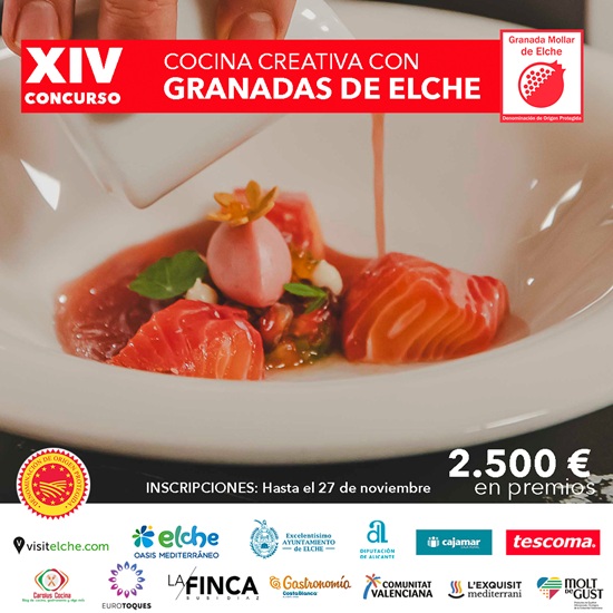 La Denominación de Origen busca el mejor plato de España con Granadas de Elche