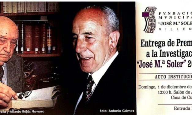 La Fundación José María Soler de Villena celebra su gala de entrega de Premios a la Investigación el próximo domingo