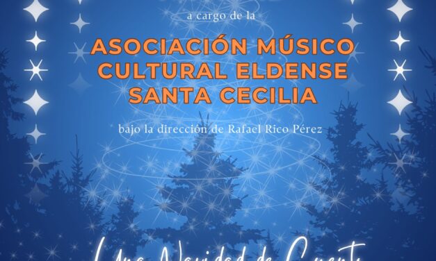 La banda de la AMCE Santa Cecilia llenará de magia el Teatro Castelar de Elda el 22 de diciembre con su tradicional Concierto de Navidad