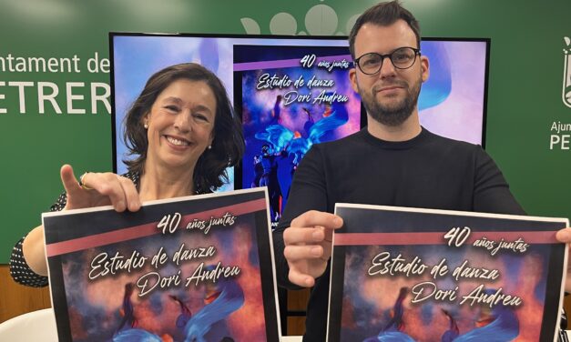 Dori Andreu celebra 40 años en Petrer de su estudio de danza con una gala especial este viernes 28 de marzo