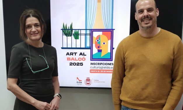 Elda tornarà a convertir-se enguany en un museu a l’aire lliure de la mà de ‘Art al Balcó’