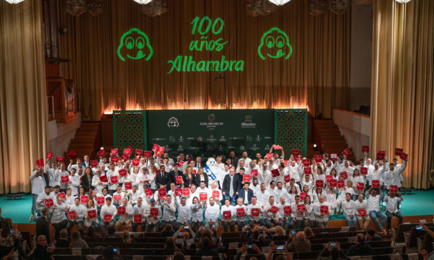 La gala BibGourmandllega a Granada de la mano de Cervezas Alhambra para premiar más de 200 restaurantes españoles