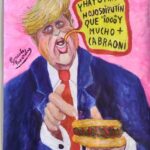 El trono de oro de Donald Trump